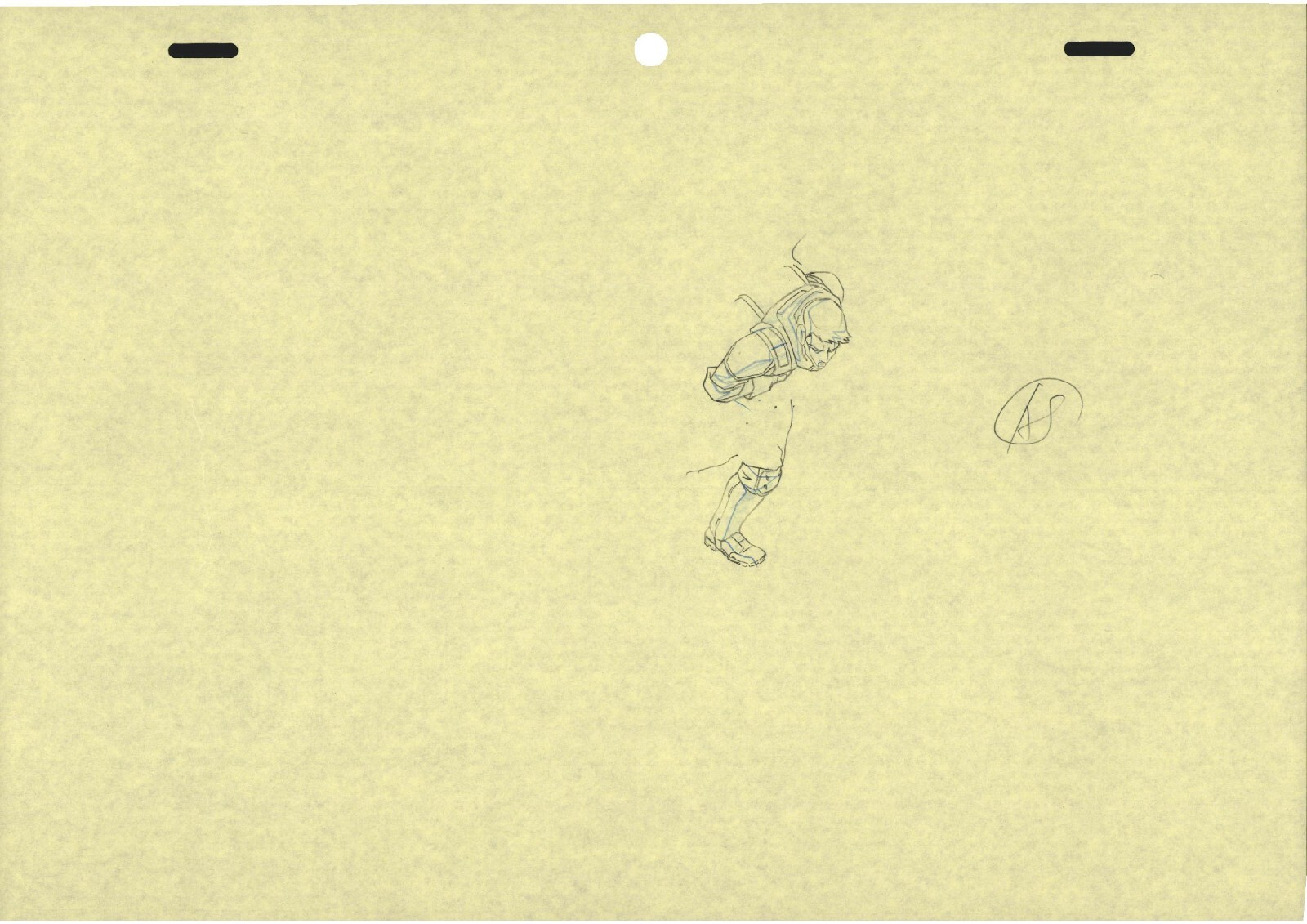 G.I. Joe Resolute Production Animation Cel Drawing 2009 D-006