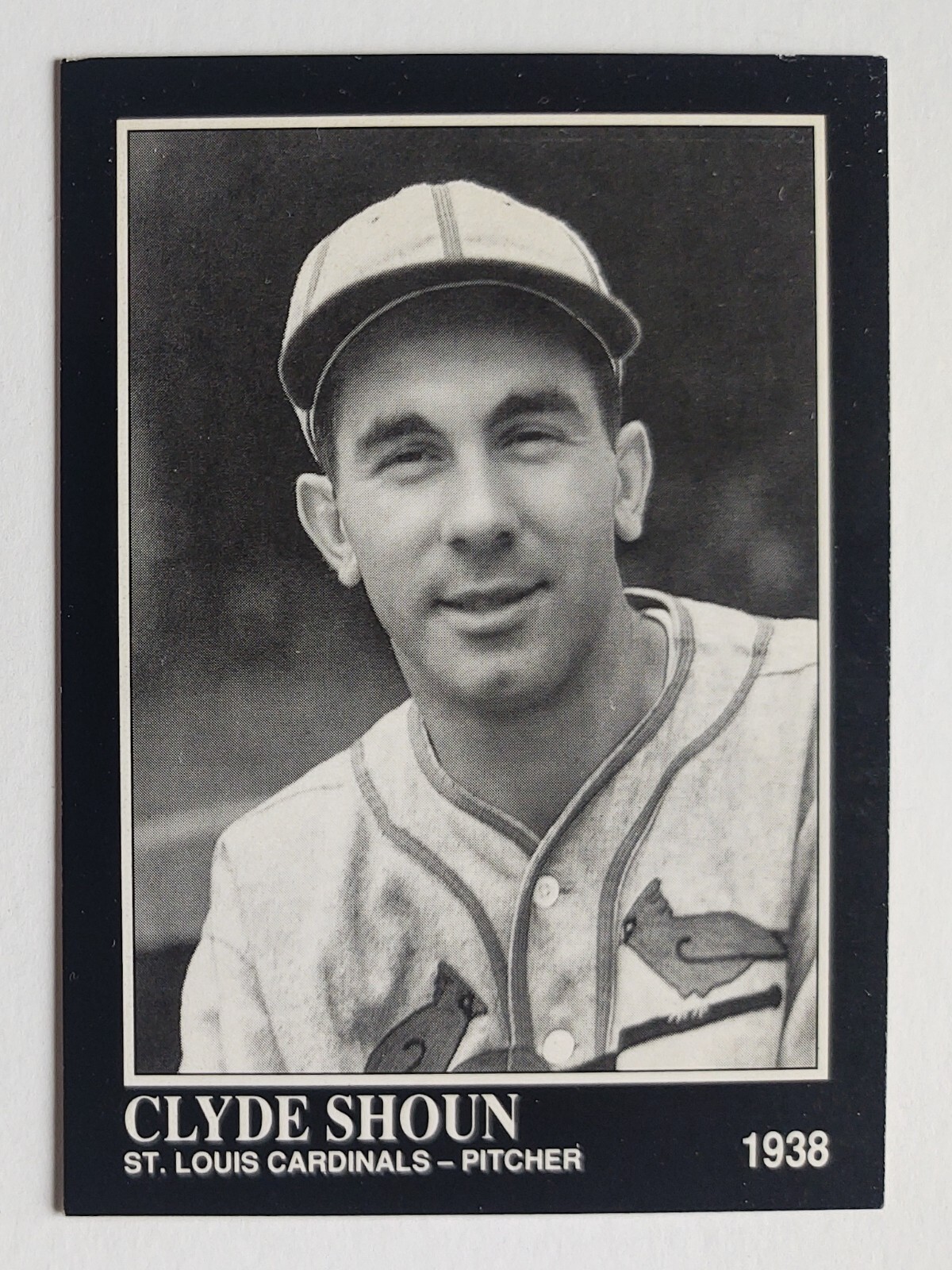 CLYDE SHOUN 1992 Conlon Collection TSN #379 St. Louis Cardinals