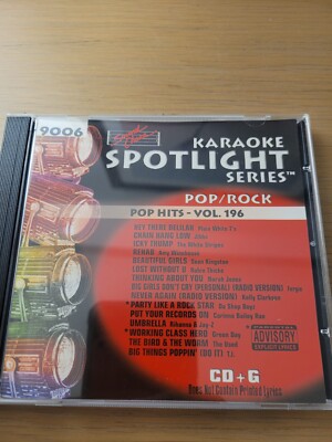 SC9006 POP HITS SOUND CHOICE KARAOKE CDG HARD TO FIND