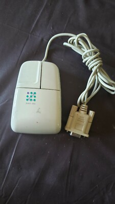 Vintage Z-NIX E6Q Super Mouse X31 2 Button With DB-9 Plug Computer PC Serial