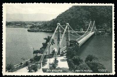 Sao Vicente - Ponte Pensil - Brazil - Photo 13x9cm