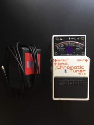 Boss TU-2 Chromatic Stompbox Tuner Guitar Effect Pedal for sale