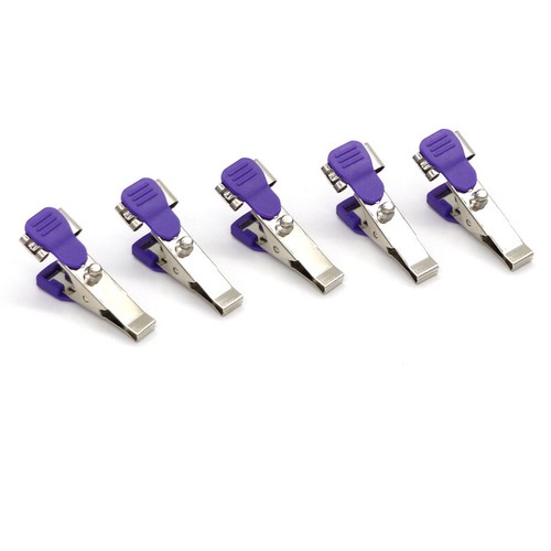 25pcs Alligator Electrode Clip Universal Connection Snap/Din/Banana Vet EKG/ECG - Afbeelding 3 van 12