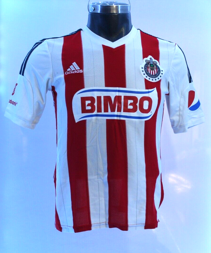 Club Chivas Guadalajara Authentic Adidas Size Small 2014-2015 #11 DE ...