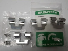 BREMTECH REAR BRAKE PAD FITTING KIT RATTLE SHIMS. FIT MULTIPLE VEHICLES. BPF1245