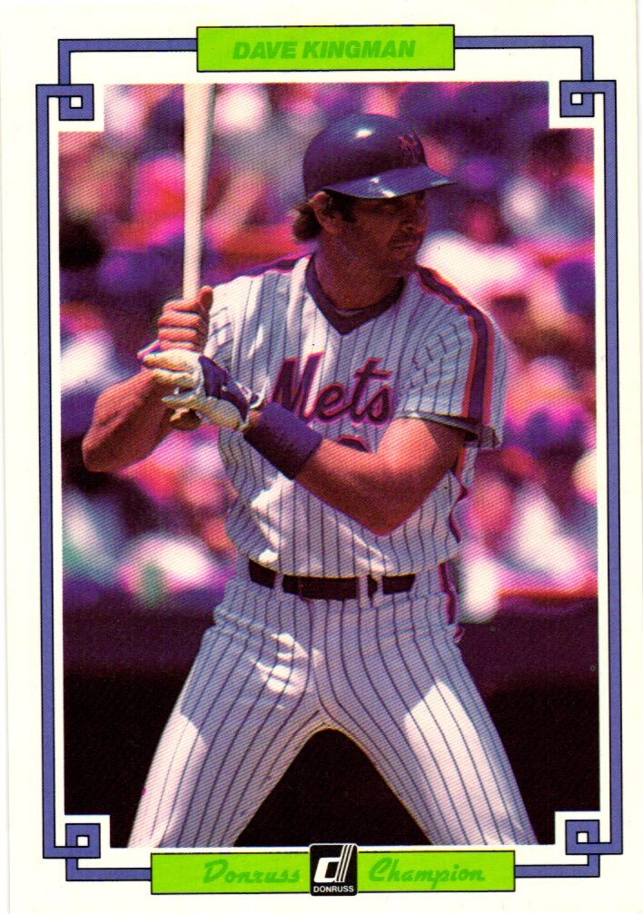 1984 Donruss Champions #3 Dave Kingman