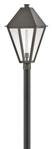 Hinkley Lighting 28861 Endsley 27" Tall Post Light - Blackened Brass - Picture 4 of 4