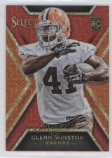2014 Panini Select Rookies Red Mojo Prizm 17/75 Glenn Winston #162 0o9