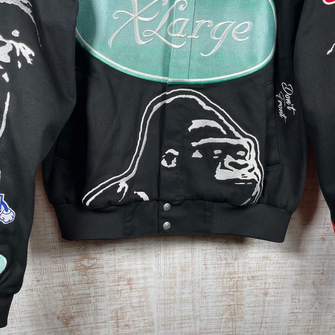 X patchwork stadium jacket - image 10