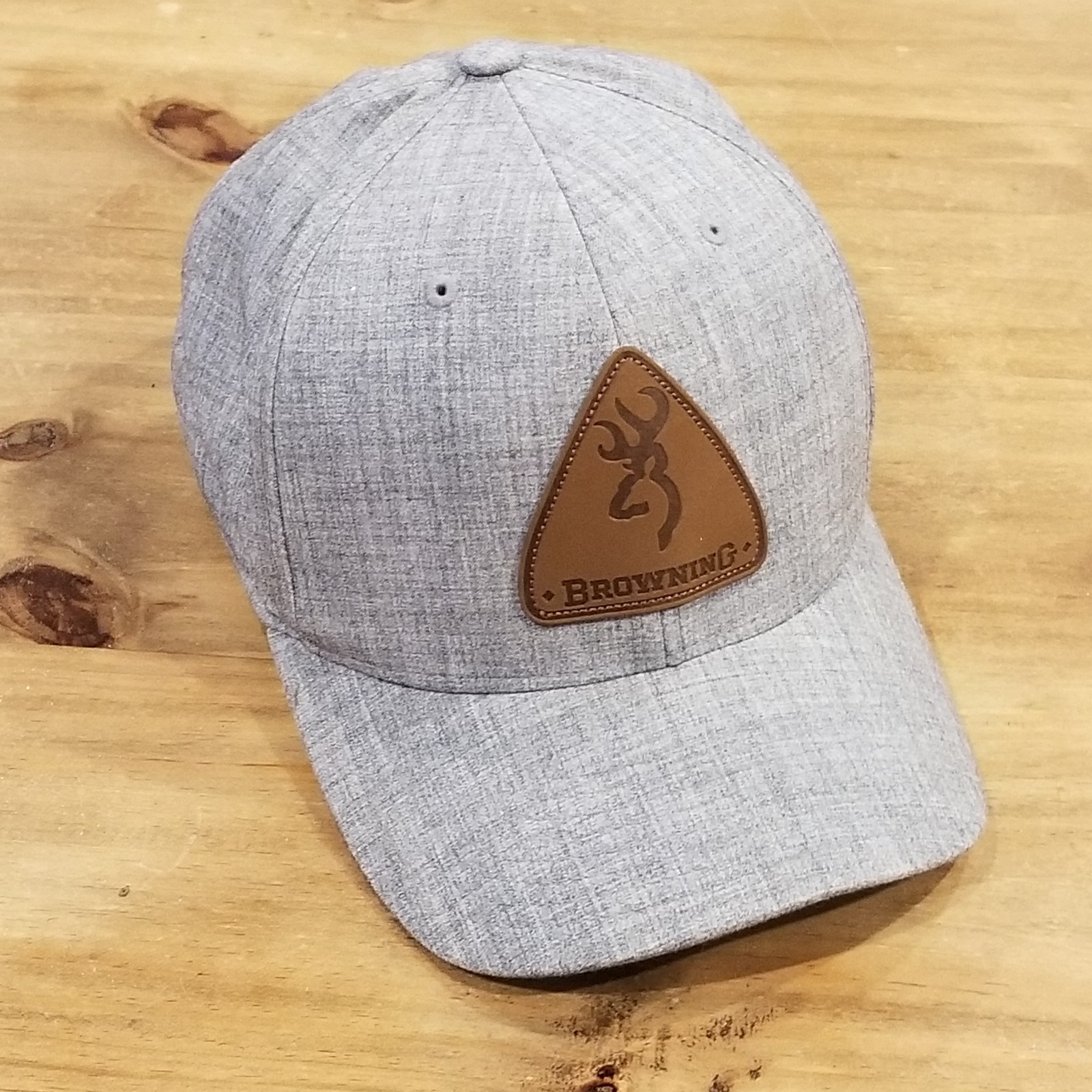 Browning Hat Cap Snapback Gray Brown Patch Logo H… - image 5