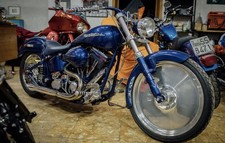 Harley  Moto   softail custom 1991 preparazione by harley davidson Verona
