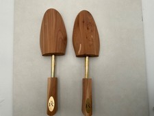 Men  s XL Rochester Shoe Tree Co. Made In USA Wood With Leather Pulls
