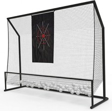 Golf Practice 10x7.5FT Heavy-Duty Driving Hitting Net for Real Balls Target Net