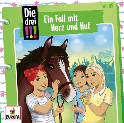 drei !!! 85: Ein Fall mit Herz und Huf | Kirsten Vogel | Audio-CD | Die drei !!!
