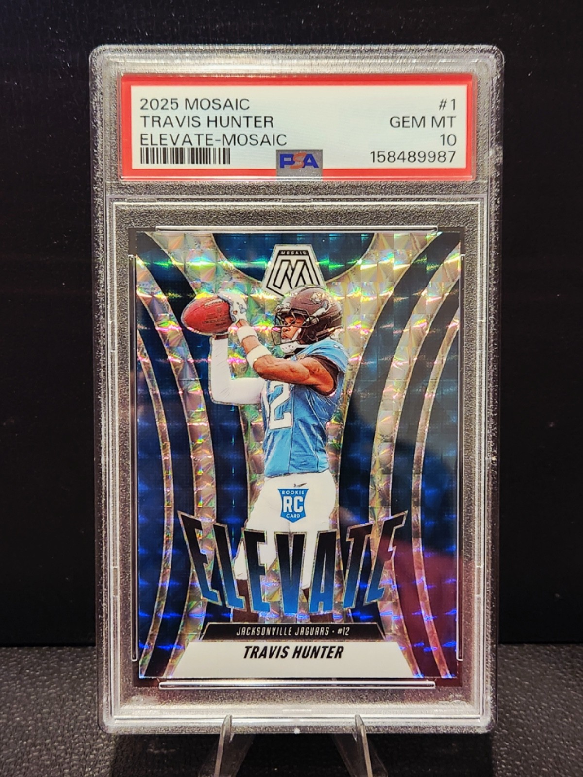 Travis Hunter Panini Mosaic Elevate #1 Mosaic