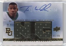 2013 Upper Deck Quantum New Generation Jersey 61/85 Terrance Williams Auto ti8