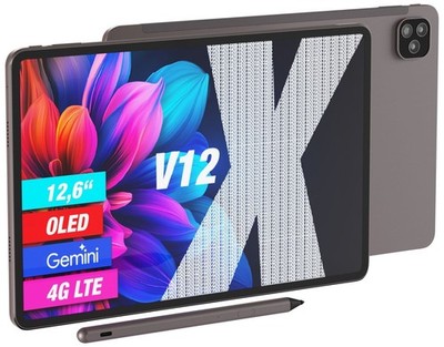 VALE V12X LTE grau gray 12,6'' AMOLED Display 128GB 16GB RAM - NEU - BLITZVERSAND
