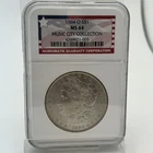 1884 O $1 - Morgan Dollar - NGC MS 64 - Music City Collection -