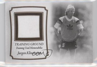 2018 Futera Unique Training Ground Memorabilia 12/27 Jurgen Klinsmann #TG08 0pa4