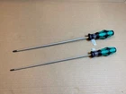 WERA #05008715001 PH1x300 & 05008730001 PH2x300 SCREWDRIVERS 300mm * SET of 2