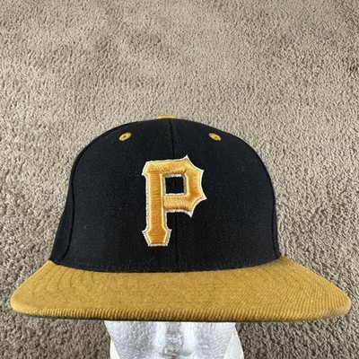 Pittsburgh Pirates Hat Cap Snap Back Mens Black MLB Baseball Skull