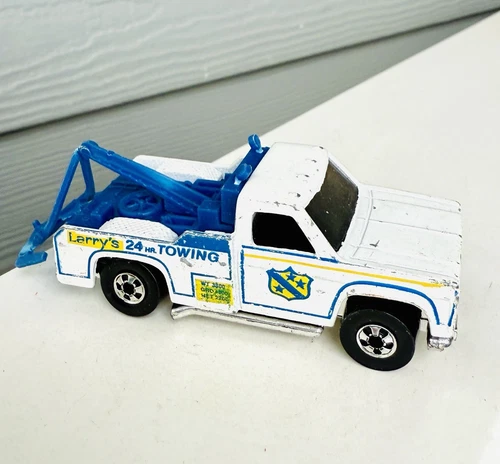 Hot Wheels Blackwall 1977 Larry’s Ramblin Wrecker Tow Truck 1/64 Toy Hong Kong