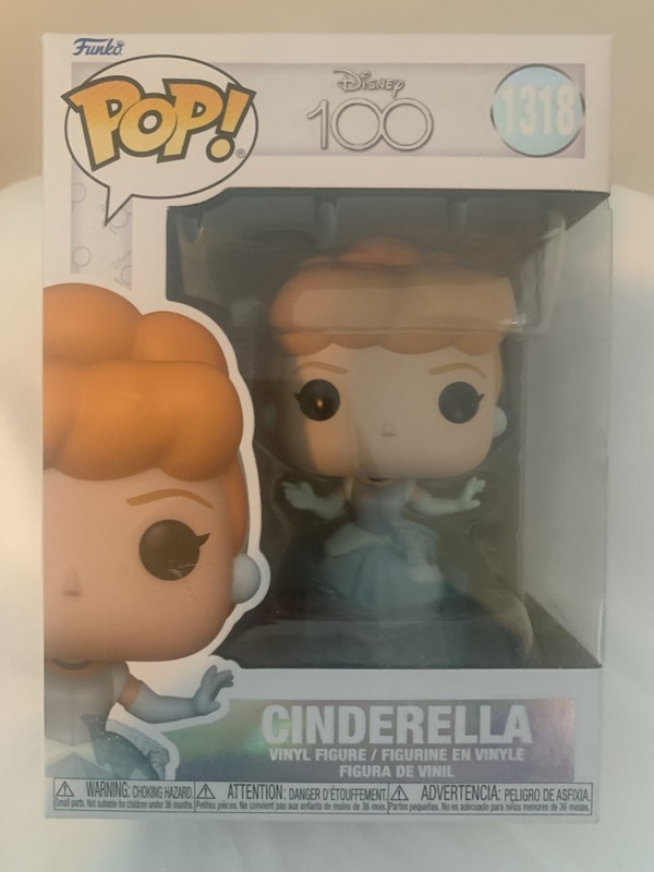 Funko POP! Movies Disney 100 CINDERELLA #1318 with Box Protector