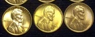 1945-PDS CHOICE BU WHEAT CENTS - VERY SOLID CLEAN COINS - NICE - SEE PICS!!