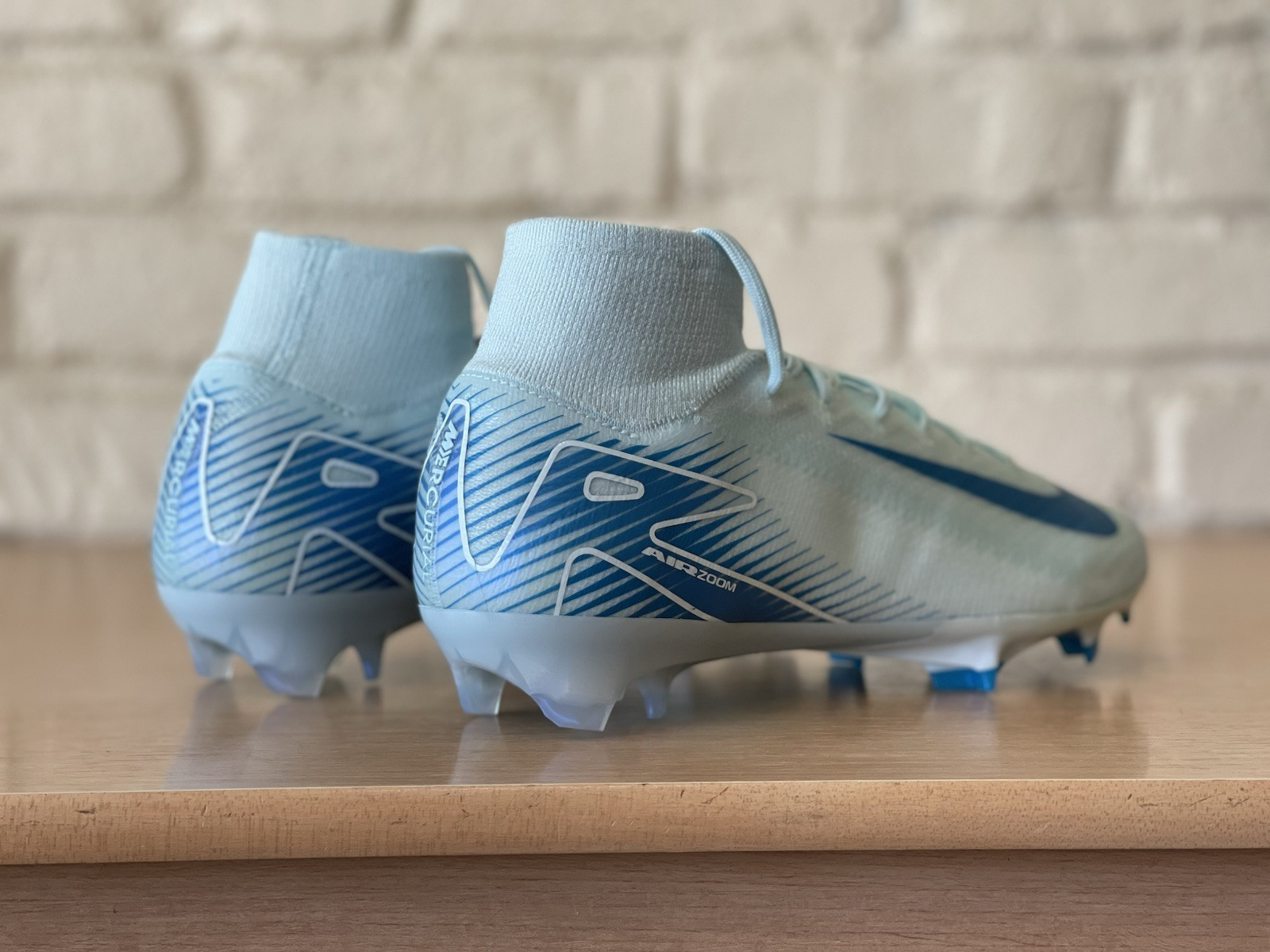 Nike Zoom Superfly 10 Elite FG Soccer Cleats Glacier Blue FQ1454