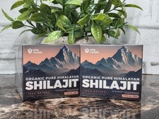 Pure 100 Himalayan Shilajit, Soft Resin, Organic 2 Lot Exp 2026