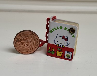 Vintage 70er Jahre Hello Kitty Telefonbuch Miniatur Sanrio Sammlerstück Retro Mini