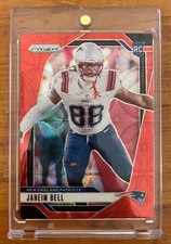 2024 Prizm Jaheim Bell RC Choice Red Scope /20 Patriots #337 Color Match