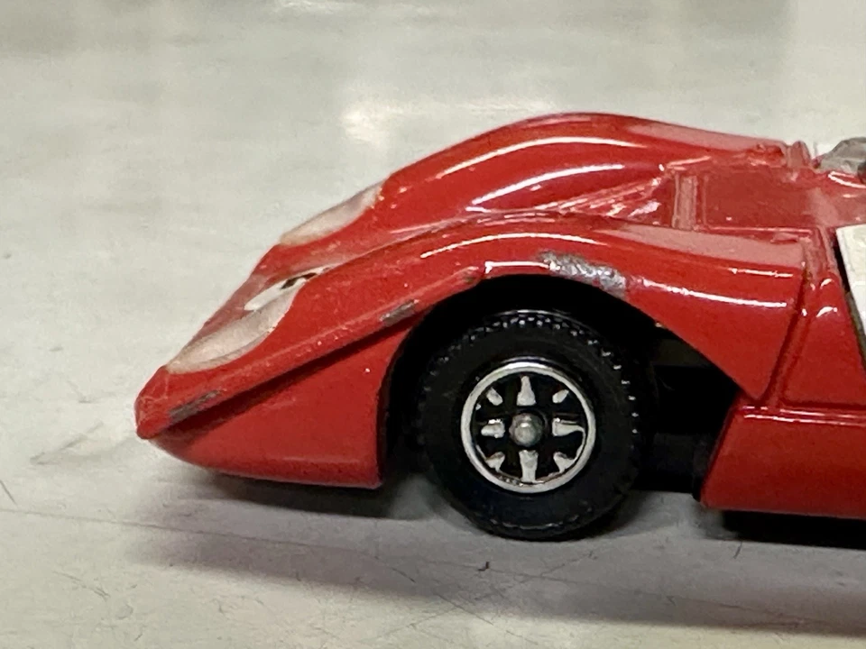1:43 DINKY TOYS diecast sports car #24 FERRARI 312P Made in England #204 - Image 4 of 4