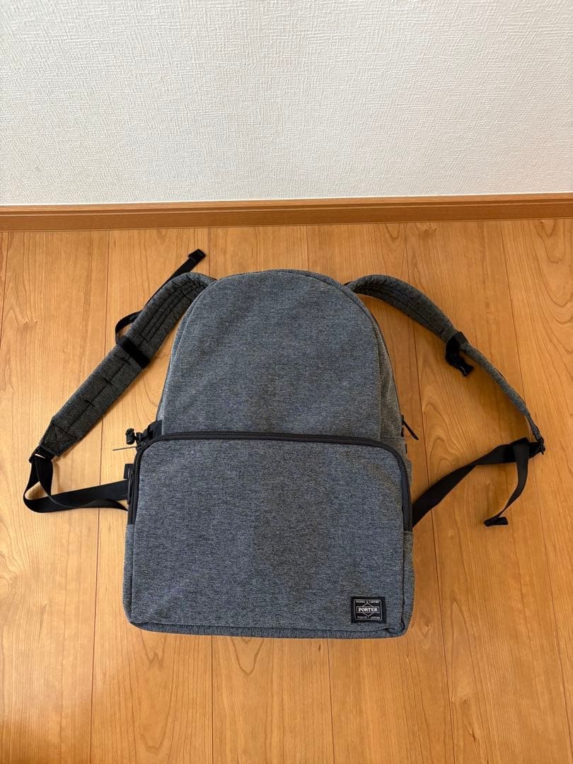 Yoshida Porter FUNCTION Daypack Backpack Black Zi… - image 1