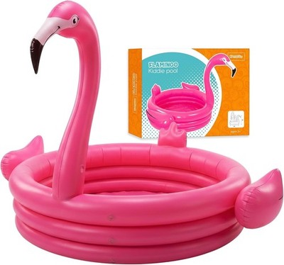 Flamingo Pool Float Inflatables for Kids 48  - Baby Blow Up Swimming Fun Pink
