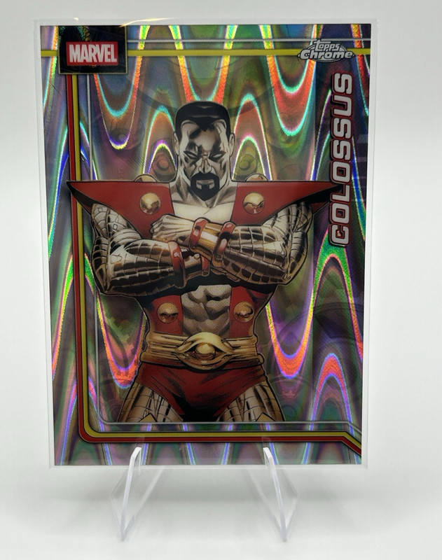 Topps Chrome Marvel 2026 Colossus #023 raywave