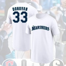 HOT! Brendan Donovan #33 Seattle Mariners Name and Number Gift For Fan