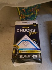 Curera Chucks MAX Hospital Bed Pads Disposable Adult 36 x 36 Breathable Incon