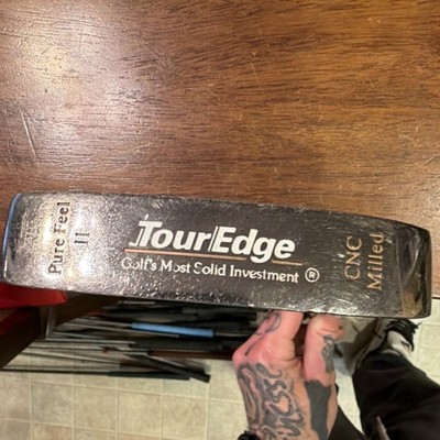Tour Edge Pure Feel II CNC Milled Blade Putter Steel Shaft Golf Club