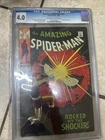 Amazing Spider-Man 72 CGC 4.0 OW/White Pages (Classic Romita Shocker Cover)