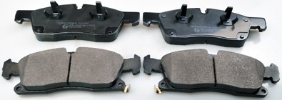 Front DENCKERMANN B111281 Brake Pad Set, disc brake for JEEP,MERCEDES-BENZ