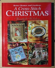 1999 Better Homes  Gardens-A Cross-Stitch Christmas Heartfelt Holidays