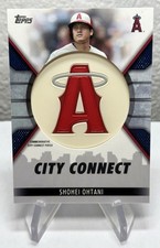 Shohei Ohtani Topps Series 1 2023 City Connect Cap Patch #CC-SO Angels