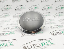 COPRIMOZZO FIAT 500 2007-2015 COPPA RUOTA CERCHI COPRICERCHI BORCHIA CROMATA