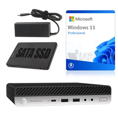 Mini-PC HP ProDesk 600 G5 Desktop Mini i5-9500T 16GB 256GB SSD W11P Klasse A