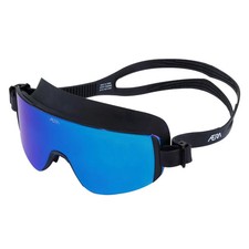 RA AERA Frameless Swim Goggles - Blue Steel - Anti-Fog UV Watersports Mask