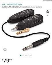 SubZero Mini Sistema Microfonico Digitale Wireless Lavalier SZW-M100L