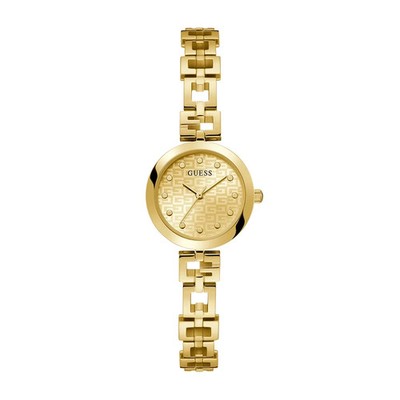 Guess Ladies Lady G Yellow Gold Tone Quartz Watch  - GW0549L2 NEW