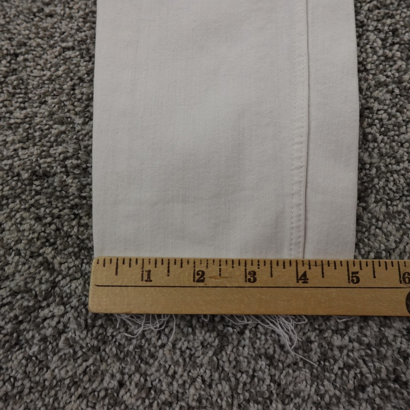 Burberry Brit Jeans Womens 29 White Denim Low Rise Westbourne Skinny Stretch thumbnail 2