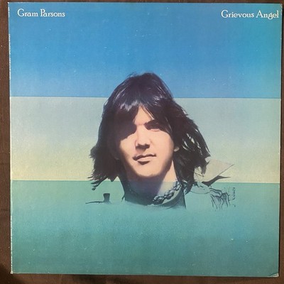 GRAM PARSONS Grievous Angel - 1978 Pressing Reprise LP w/ Emmylou Harris -TOP NM